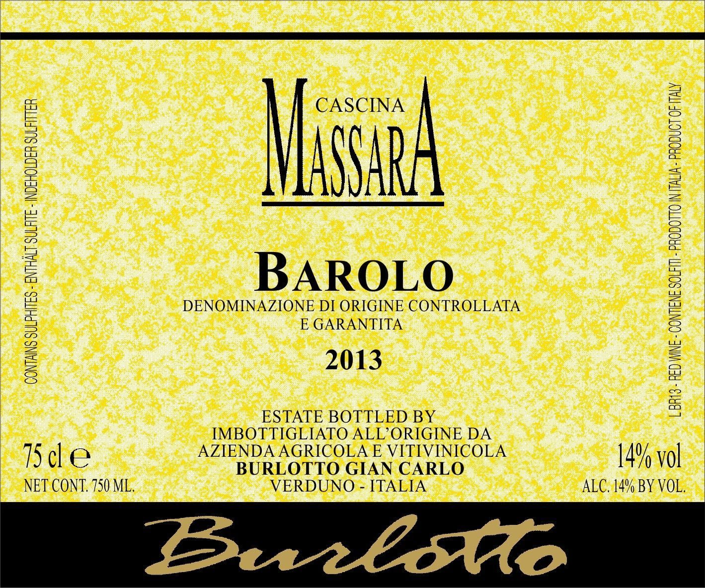 Burlotto Massara Barolo 2013