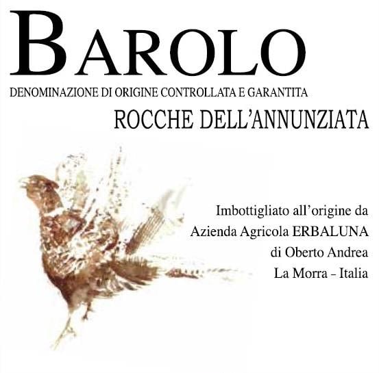 Erbaluna Barolo Rocche dell´Annunziata Magnum 2012