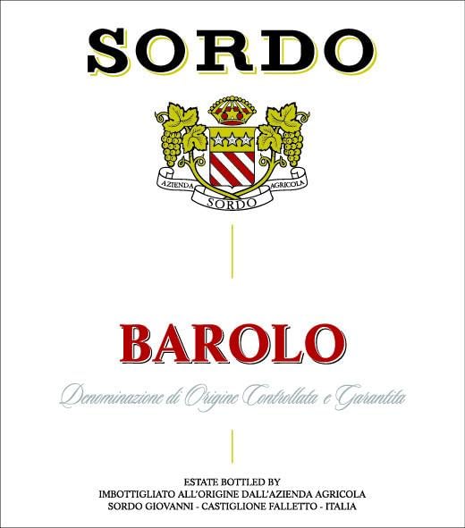 Sordo Barolo Villero 2016