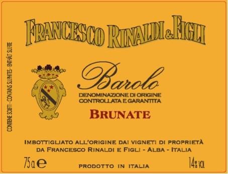 Francesco Rinaldi Barolo Brunate 2011