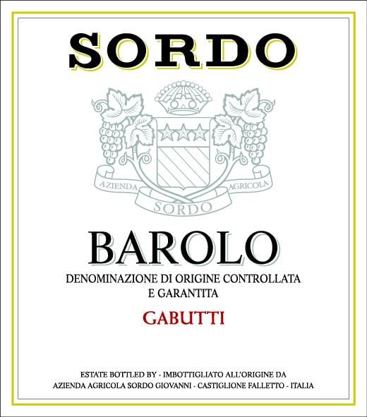 Sordo Barolo Gabutti 2016