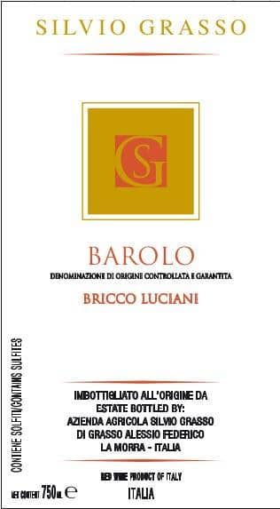 Silvio Grasso Barolo Bricco Luciani 1999