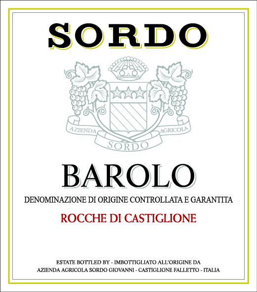 Sordo Barolo Riserva Rocche di Castiglione 2003