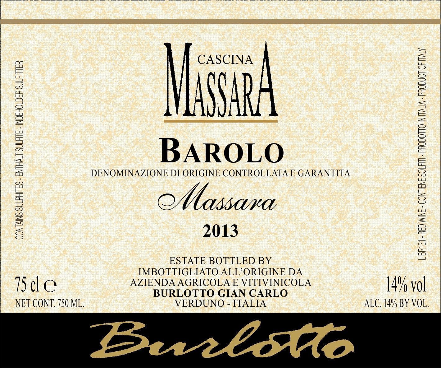 Burlotto Massara Barolo Massara 2013