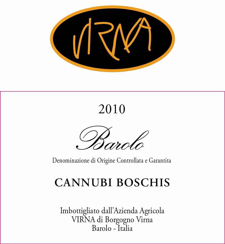 Virna Barolo Cannubi Boschis 2011