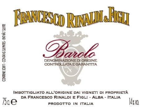 Francesco Rinaldi Barolo 2011