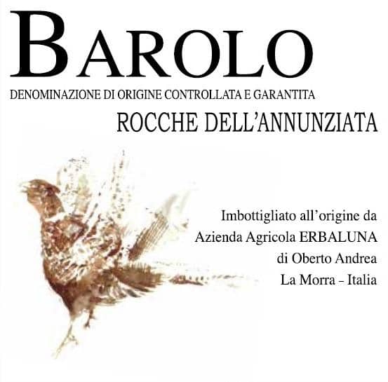 Erbaluna Barolo Rocche dell´Annunziata 2012