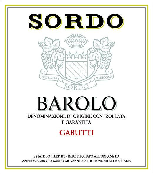 Sordo barolo bottled by Italy