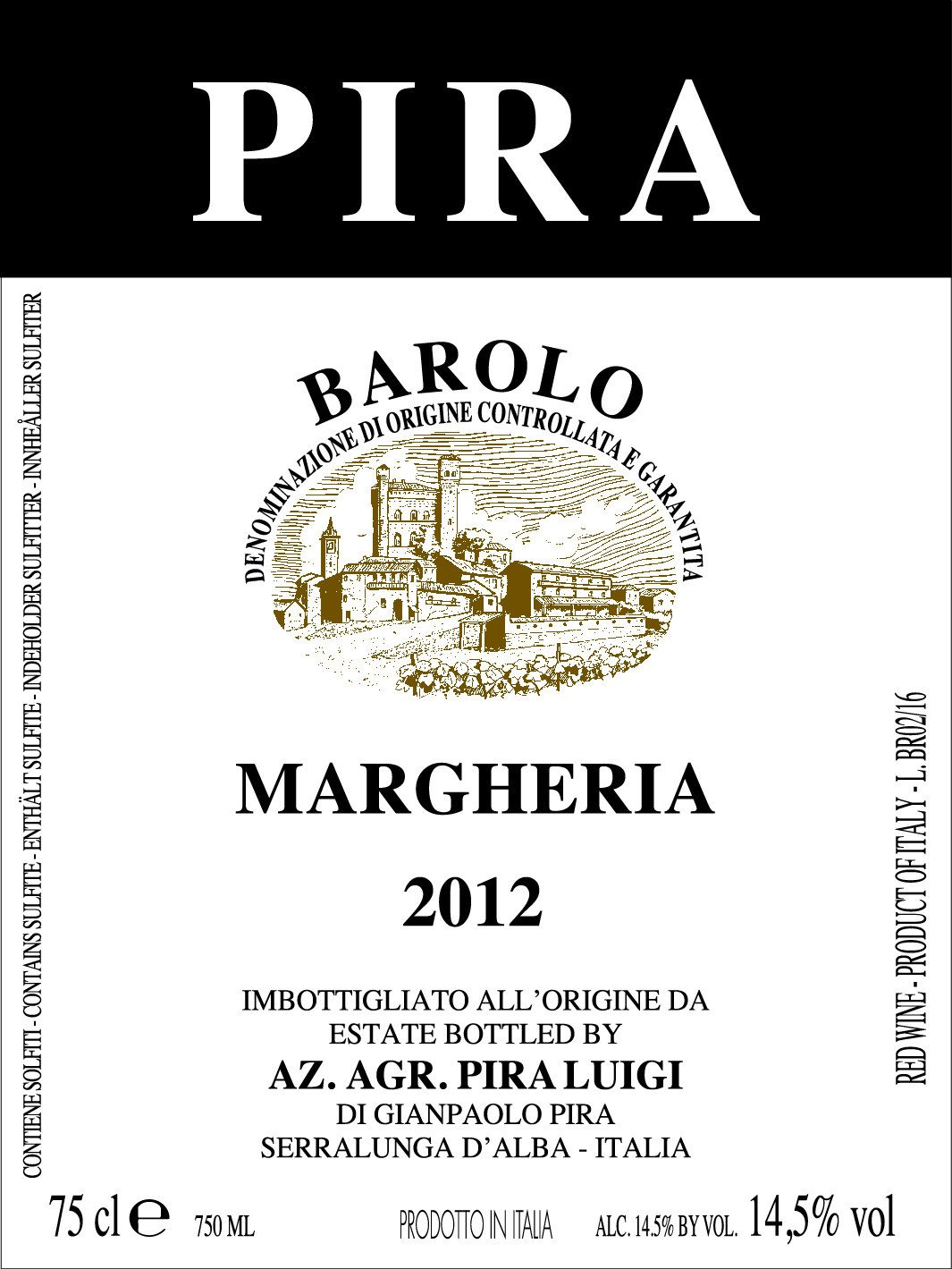 Pira Barolo Margheria 2012